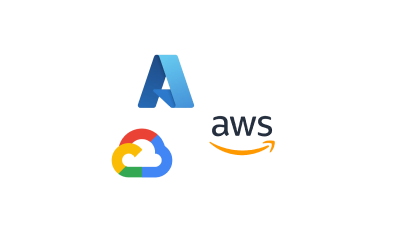 icon aws azure and cloud
